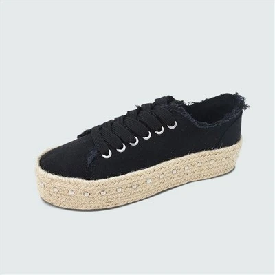 Tíska frjálslegur Espadrilles strigaskór
